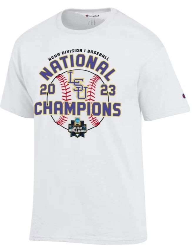 LSU College World Series Champions T-Shirts and Gear